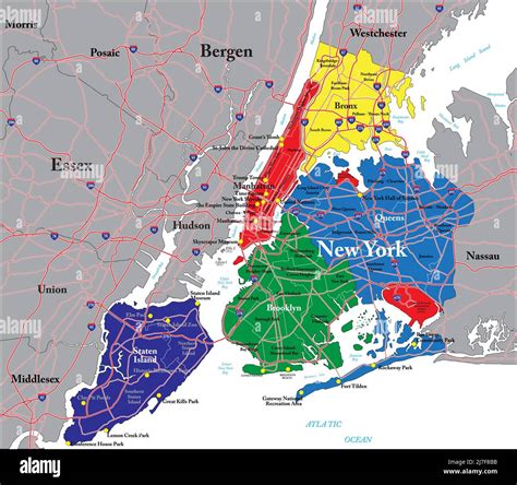 what are the five boroughs of new york city|The Boroughs of New York City – NYC Boroughs Map .